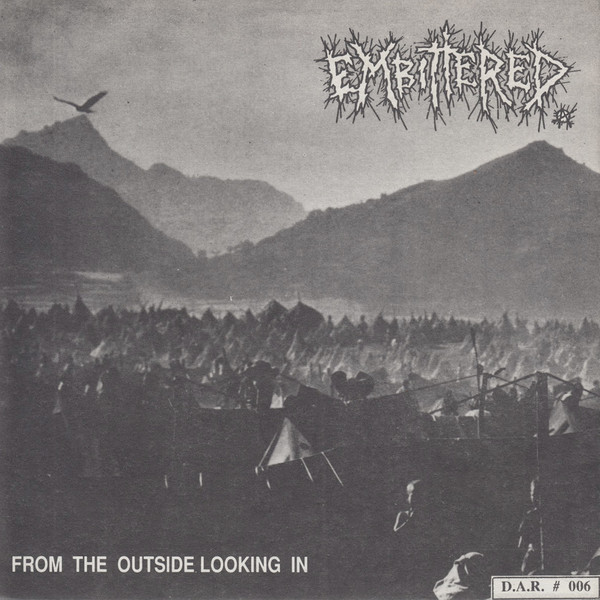 EMBITTERED (1) - Blind Justice For All / From The Outside Looking In cover 