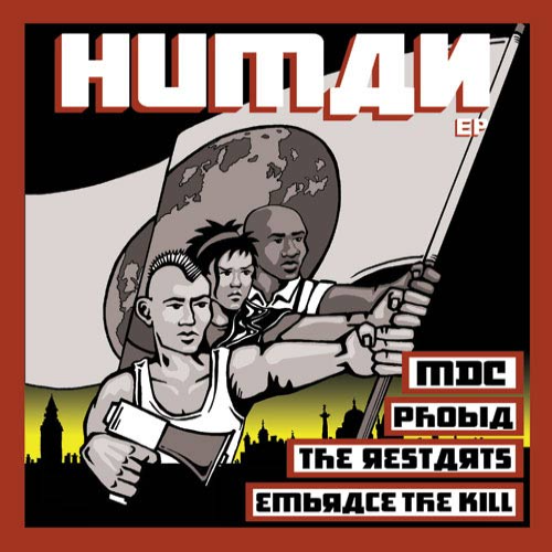 EMBRACE THE KILL - Human EP cover 