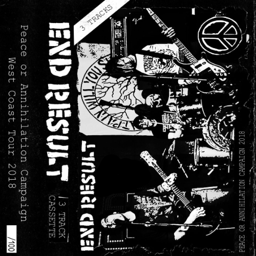 END RESULT (LA) - Peace Or Annihilation Campaign 2018 cover 
