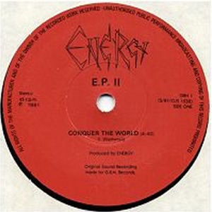ENERGY - Conquer The World cover 