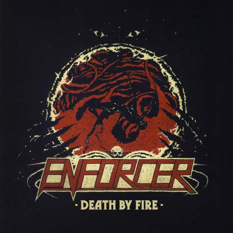 ENFORCER - Death By Fire cover 
