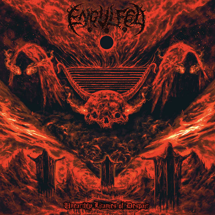 ENGULFED - Unearthly Litanies of Despair cover 