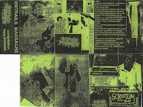 ENTRAILS MASSACRE - Compilation Tape 95/96/98 cover 