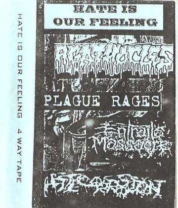 ENTRAILS MASSACRE - Hate Is Our Feeling cover 