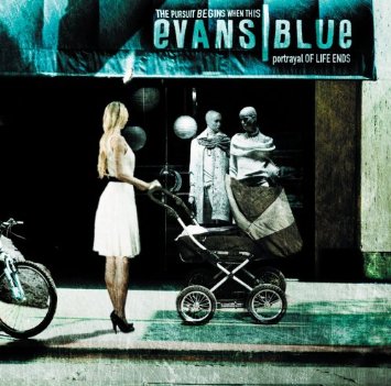 EVANS BLUE - The Pursuit Begins When This Portrayal of Life Ends cover 