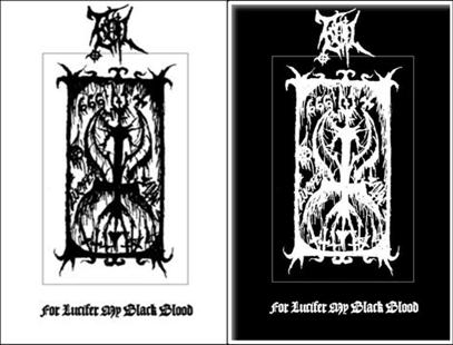 EVIL - For Lucifer My Black Blood cover 