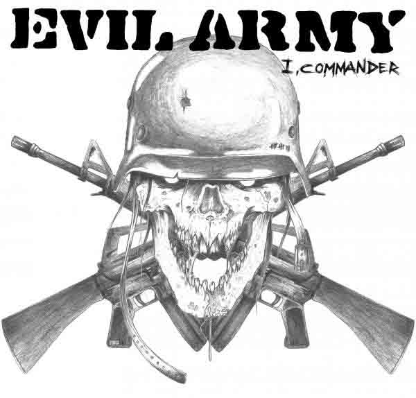 EVIL ARMY - I, Commander cover 