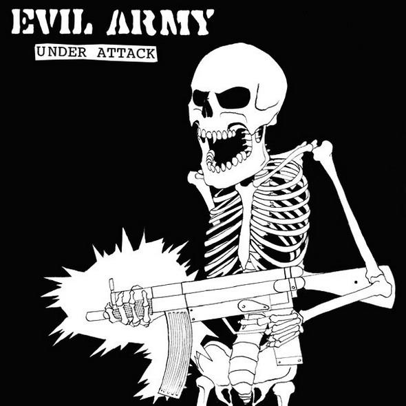 EVIL ARMY - Under Attack cover 