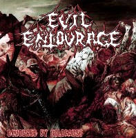 EVIL ENTOURAGE - Devoured by Holocaust cover 
