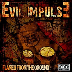 EVIL IMPULSE - Flames from the Ground cover 