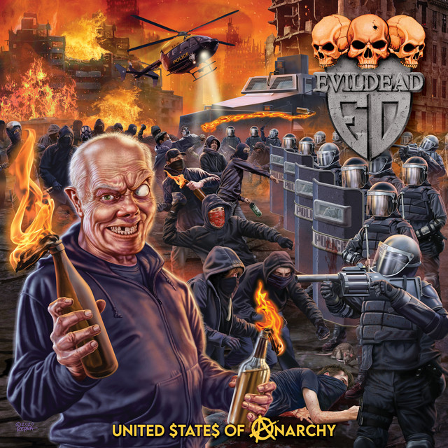 EVILDEAD - United States of Anarchy cover 