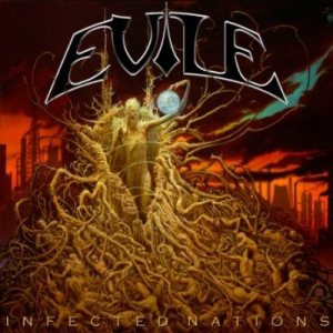 EVILE - Infected Nations cover 