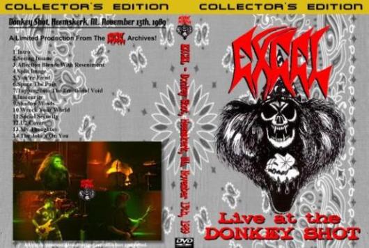 EXCEL - Live At The Donkey Shot cover 