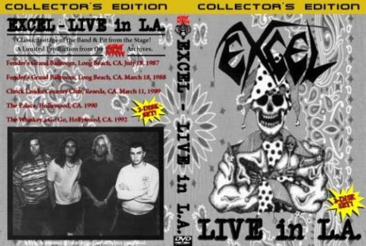 EXCEL - Live In L.A. cover 