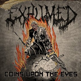 EXHUMED - Coins upon the Eyes cover 
