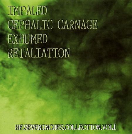EXHUMED - HF Seveninches Collection Vol. 1 cover 