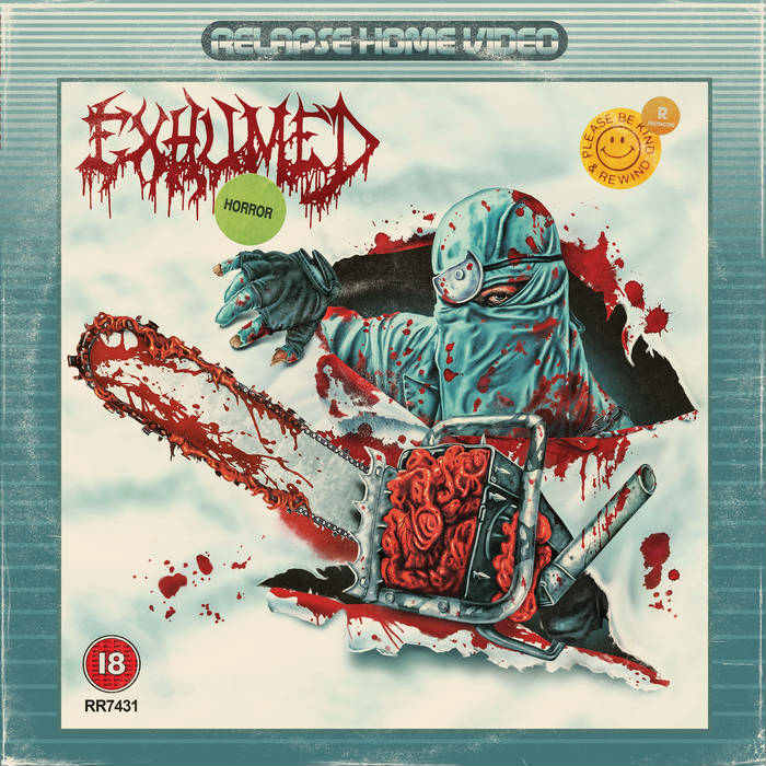 EXHUMED - Horror cover 