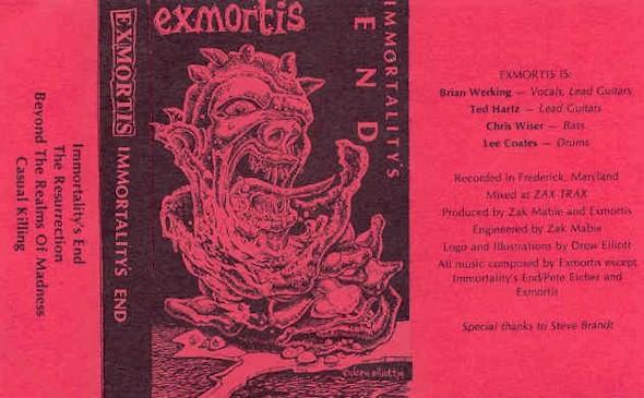 EXMORTIS - Immortality's End cover 