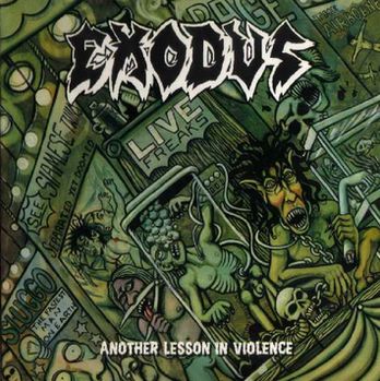 EXODUS - Another Lesson in Violence cover 