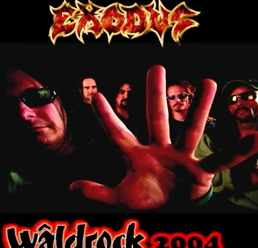 EXODUS - Live at Waldrock Festival cover 