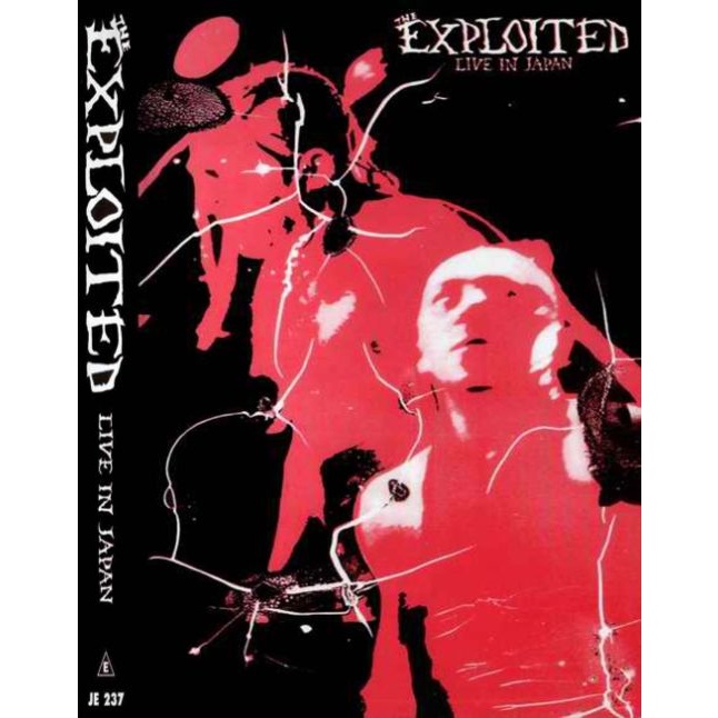THE EXPLOITED - Live In Japan cover 