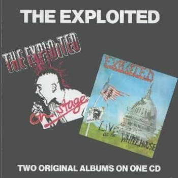 THE EXPLOITED - On Stage / Live At The Whitehouse cover 