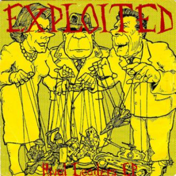THE EXPLOITED - Rival Leaders EP cover 