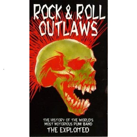 THE EXPLOITED - Rock & Roll Outlaws cover 