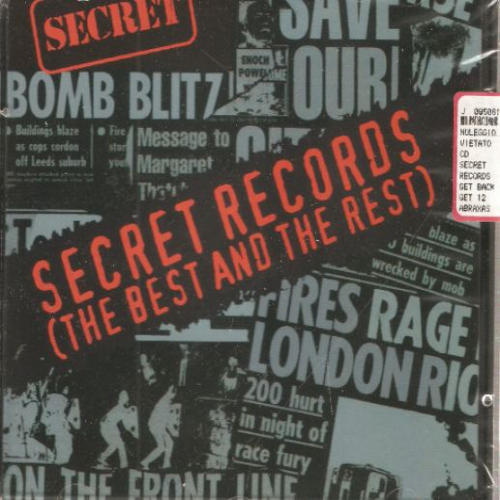 THE EXPLOITED - Secret Records (The Best and the Rest) cover 