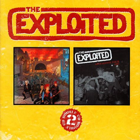 THE EXPLOITED - Troops Of Tomorrow / Apocalypse Tour 1981 cover 