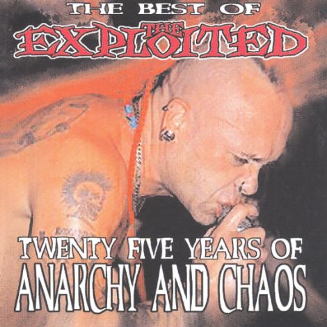 THE EXPLOITED - Twenty Five Years of Anarchy And Chaos cover 