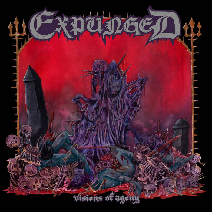 EXPUNGED - Visions Of Agony cover 