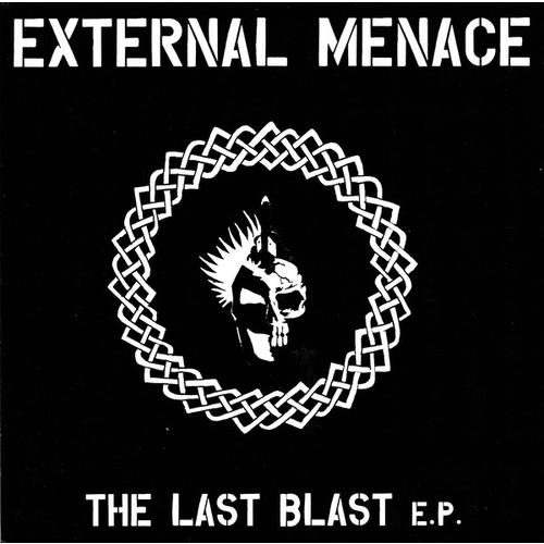 EXTERNAL MENACE - The Last Blast E.P. cover 