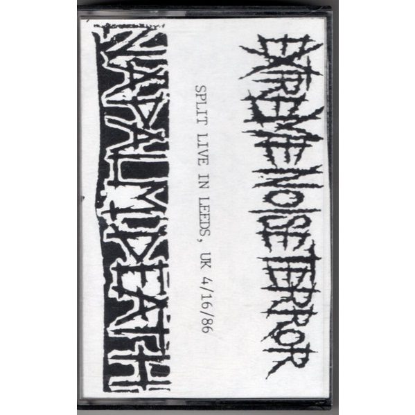 EXTREME NOISE TERROR - Split Live In Leeds, UK 4/16/86 cover 