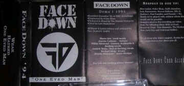 FACE DOWN - Demo 1 cover 