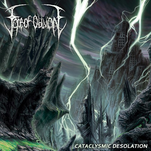 FACE OF OBLIVION - Cataclysmic Desolation cover 