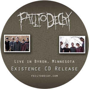 FAIL TO DECAY - Release Show Live DVD cover 