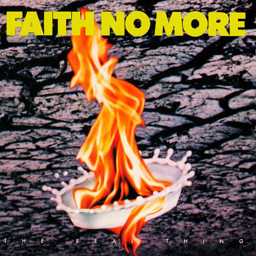 FAITH NO MORE - The Real Thing cover 