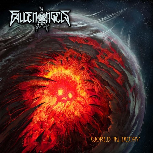 FALLEN ANGELS - World in Decay cover 