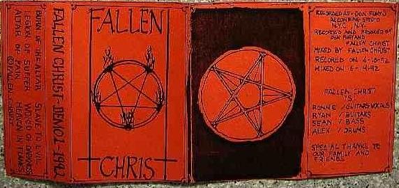 FALLEN CHRIST - Demo 1 - 1992 cover 