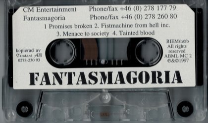 FANTASMAGORIA - Fantasmagoria cover 