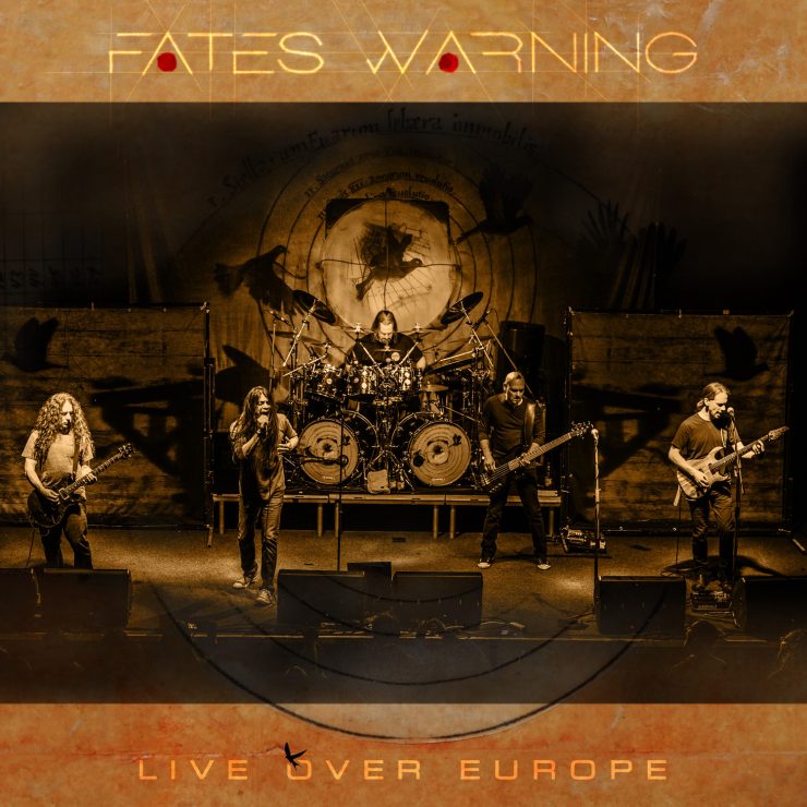 FATES WARNING - Live Over Europe cover 