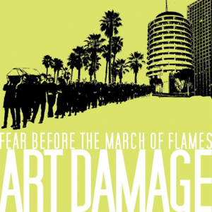 FEAR BEFORE THE MARCH OF FLAMES - Art Damage cover 