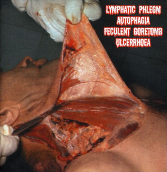 FECULENT GORETOMB - Lymphatic Phlegm / Autophagia / Feculent Goretomb / Ulcerrhoea cover 