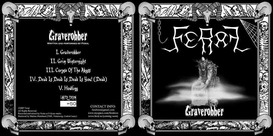 FERAL - Graverobber cover 