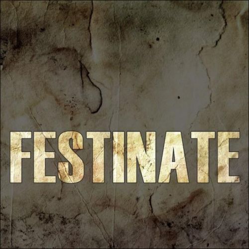 FESTINATE - Festinate cover 