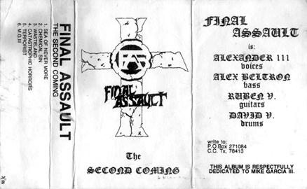 FINAL ASSAULT - The Second Coming cover 