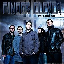 FINGER ELEVEN - Falling On cover 