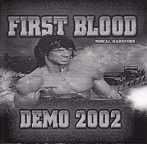 FIRST BLOOD - Demo 2002 cover 