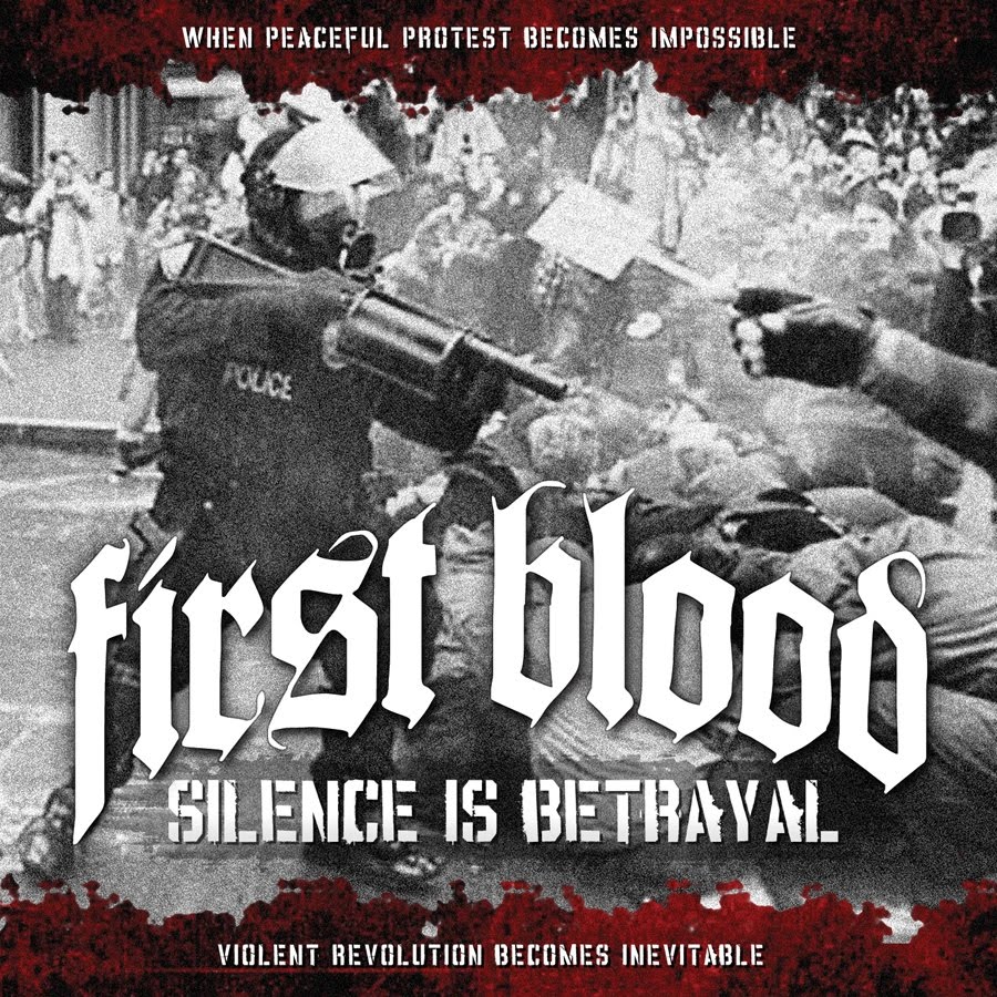 FIRST BLOOD - Silence Is Betrayal cover 